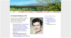 Desktop Screenshot of elizabeth-mcmahon.com